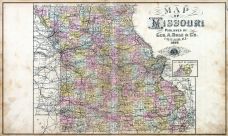 State Map, Ray County 1897